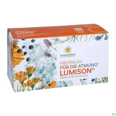 Sie sehen eine Packung Lumison -sonnenmoor Kraeuterauszug Lunge-atemwege 8x100 800ml, Produktbild: 03 Lumison -sonnenmoor Kraeuterauszug Lunge-atemwege 8x100 800ml, A-Nr.: 3633645 - 03