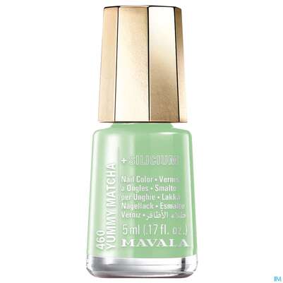 Sie sehen eine Packung Mavala Nagellacke +si 460 Matcha 5ml, Produktbild: 02 Mavala Nagellacke +si 460 Matcha 5ml, A-Nr.: 5864047 - 02