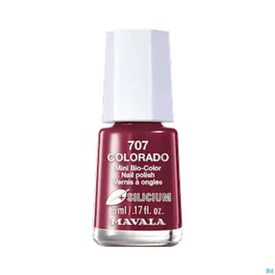 Sie sehen eine Packung Mavala Nagellacke Bio +si 707 Colorado 5ml, Produktbild: 01 Mavala Nagellacke Bio +si 707 Colorado 5ml, A-Nr.: 5743504 - 01