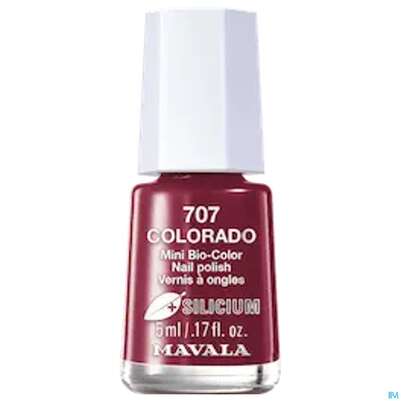 Sie sehen eine Packung Mavala Nagellacke Bio +si 707 Colorado 5ml, Produktbild: 02 Mavala Nagellacke Bio +si 707 Colorado 5ml, A-Nr.: 5743504 - 02