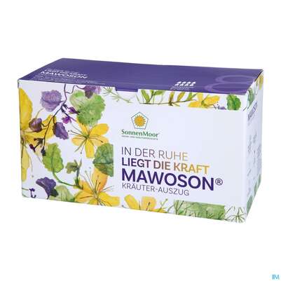 Sie sehen eine Packung Mawoson -sonnenmoor Kraeuterauszug Magen-nerven 8x100 800ml, Produktbild: 02 Mawoson -sonnenmoor Kraeuterauszug Magen-nerven 8x100 800ml, A-Nr.: 3633616 - 02