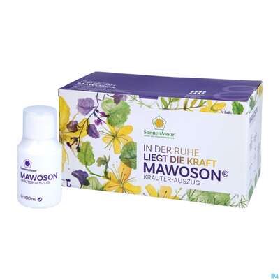 Sie sehen eine Packung Mawoson -sonnenmoor Kraeuterauszug Magen-nerven 8x100 800ml, Produktbild: 04 Mawoson -sonnenmoor Kraeuterauszug Magen-nerven 8x100 800ml, A-Nr.: 3633616 - 04