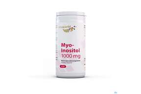 Myo-inositol Kapseln 1000mg Hochdosiert Vita World 120st, A-Nr.: 5608812 - 01