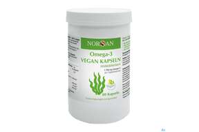 Omega -3 Norsan Kapseln/vegan/pflanz. Algenoel,hochd. 80st, A-Nr.: 5475162 - 01