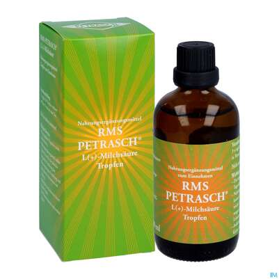 Rms-petrasch Tropfen L (+) Milchsaeure Petrasch 100ml, A-Nr.: 3681928 - 05