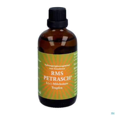 Rms-petrasch Tropfen L (+) Milchsaeure Petrasch 100ml, A-Nr.: 3681928 - 06
