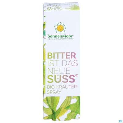 Sonnenmoor Bio-kraeuterspray Bitter Ist Das Neue Suess 20ml, A-Nr.: 4803693 - 01