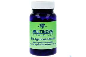 Vitalpilz Kapseln Extrakt/100%/bio Agaricus 60st, A-Nr.: 4097893 - 01