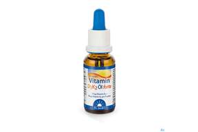 Vitamin D3k2/oel/forte/tropfen 2000ie D3+k2 Dr.jacobs 20ml, A-Nr.: 4799939 - 01