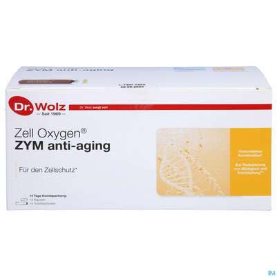 Zell Oxygen Dr.wolz Trink/kur Zym Anti-aging Nr 60637 14x20 280ml, A-Nr.: 2869742 - 01