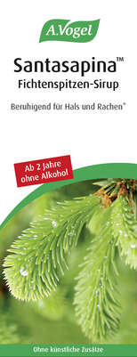 A.Vogel Santasapina Fichtenspitzen-Sirup ohne Alkohol, A-Nr.: 3053480 - 01