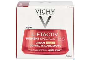 Vichy Liftactiv B3 Anti-pigmentflecken Creme Lsf50 50ml, A-Nr.: 5662504 - 01