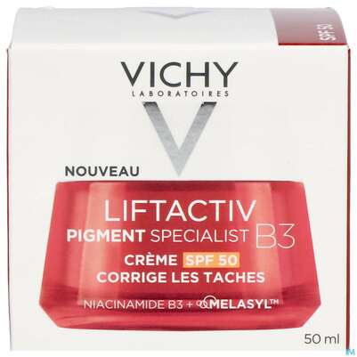 Vichy Liftactiv B3 Anti-pigmentflecken Creme Lsf50 50ml, A-Nr.: 5662504 - 03