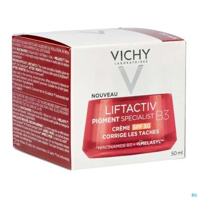 Vichy Liftactiv B3 Anti-pigmentflecken Creme Lsf50 50ml, A-Nr.: 5662504 - 04