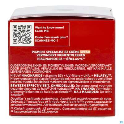 Vichy Liftactiv B3 Anti-pigmentflecken Creme Lsf50 50ml, A-Nr.: 5662504 - 11