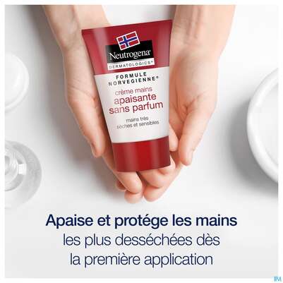 Sie sehen eine Packung Neutrogena Norwegische Formel Handcreme Unparfuemiert 50ml, Produktbild: 10 Neutrogena Norwegische Formel Handcreme Unparfuemiert 50ml, A-Nr.: 2597290 - 10
