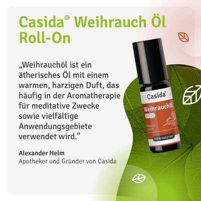 Sie sehen eine Packung Weihrauchöl Roll-On, Produktbild: 06 Weihrauchöl Roll-On, A-Nr.: 5957642 - 06