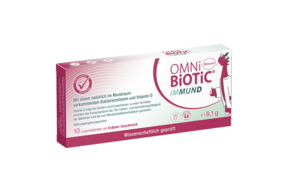 OMNi-BiOTiC® iMMUND, 10 Lutschtabletten, A-Nr.: 5672974 - 01