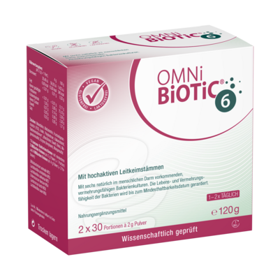 OMNi-BiOTiC® 6, 2x60g, A-Nr.: 3133486 - 01