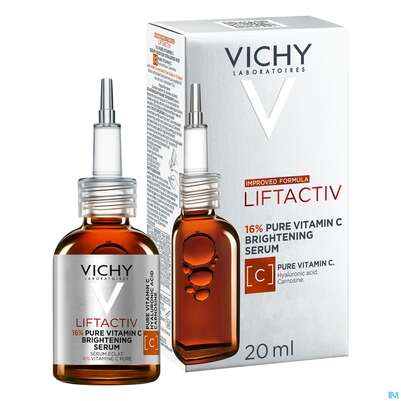 Sie sehen eine Packung Vichy Liftactiv Vitamin C Serum 20ml, Produktbild: 07 Vichy Liftactiv Vitamin C Serum 20ml, A-Nr.: 5478976 - 07