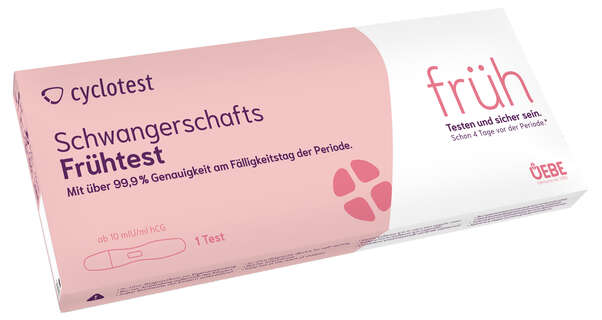 CYCLOTEST Schwangerschafts-Früh-Test, A-Nr.: 4083626 - 01