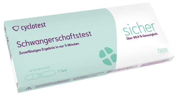 CYCLOTEST Schwangerschafts-Test, A-Nr.: 4083632 - 01