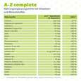 R(h)ein Nutrition A-Z complete Multivitamin Kapseln, A-Nr.: 5987123 - 08
