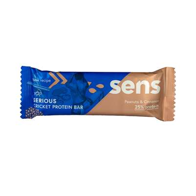SENS Serious Proteinriegel mit Grillenmehl - Erdnuss &amp; Zimt, A-Nr.: 5948666 - 01