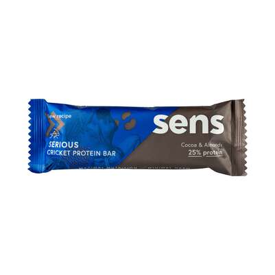 SENS Serious Proteinriegel mit Grillenmehl - Kakao &amp; Mandel, A-Nr.: 5948643 - 01