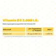 R(h)ein Nutrition Vitamin D3 2.000 I. E. Kapseln hochdosiert, A-Nr.: 5987287 - 08