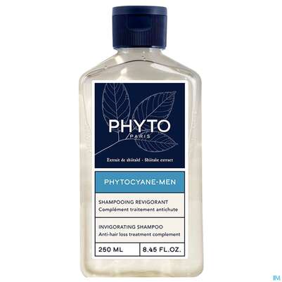Sie sehen eine Packung Shampoon Phytocyane Men Anti-hairloss 250ml, Produktbild: 05 Shampoon Phytocyane Men Anti-hairloss 250ml, A-Nr.: 5771015 - 05