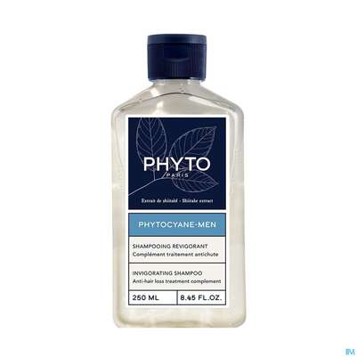 Sie sehen eine Packung Shampoon Phytocyane Men Anti-hairloss 250ml, Produktbild: 06 Shampoon Phytocyane Men Anti-hairloss 250ml, A-Nr.: 5771015 - 06