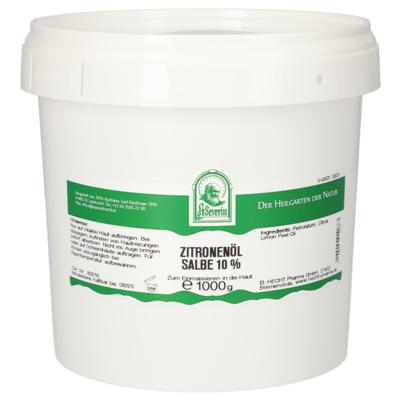 ZITRONENOEL SALBE 10% 1000 G, A-Nr.: 5340485 - 01