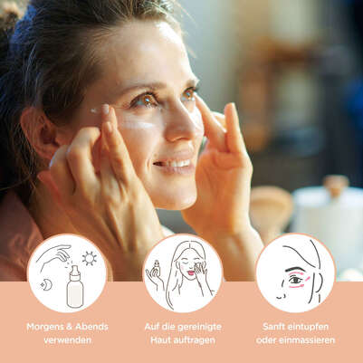 von Kinsky® Bio Augencreme Aloe Vera + Vitamin C + Hyaluron mit Koffein für wache Augen, A-Nr.: 5987376 - 03