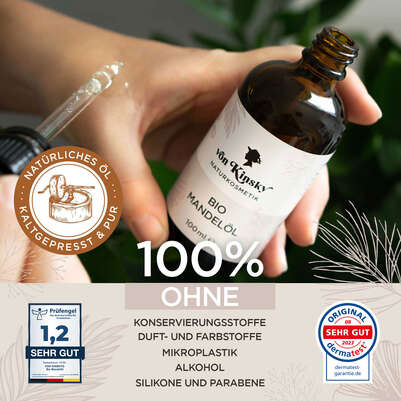 von Kinsky® Bio Mandelöl 100 % rein &amp; kaltgepresst, A-Nr.: 5987407 - 03