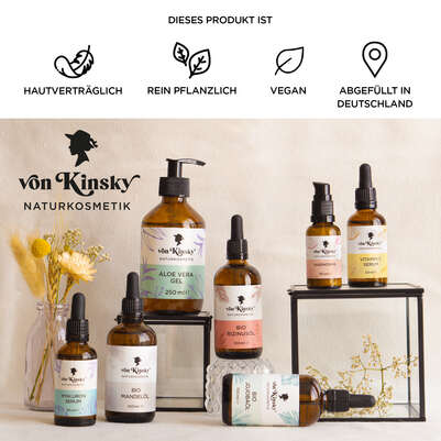 von Kinsky® Bio Rizinus Öl 100 % rein &amp; kaltgepresst für Haut &amp; Haare, A-Nr.: 5987413 - 08