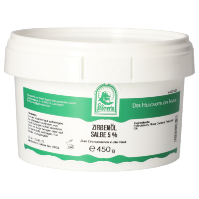 ZIRBENOEL SALBE 5% 450 G, A-Nr.: 5802922 - 01