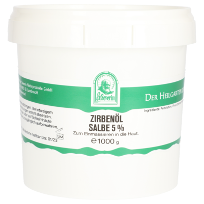 ZIRBENOEL SALBE 5% 1000 G, A-Nr.: 5802939 - 01