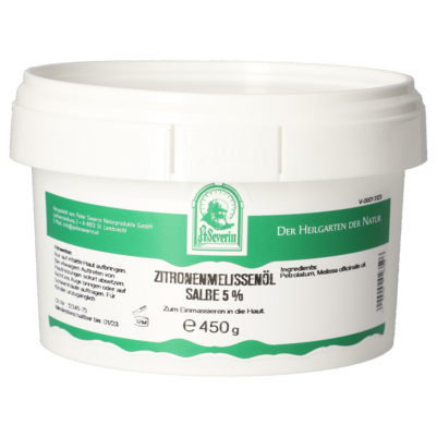 ZITRONENMELISSENOEL SALBE 5% 450 G, A-Nr.: 5802997 - 01