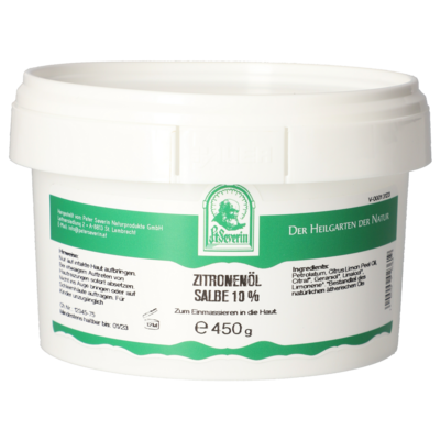 ZITRONENOEL SALBE 10% 450 G, A-Nr.: 5803011 - 01