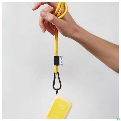 Sie sehen eine Packung Haan Lanyard Umhaenger +case Gelb 1st, Produktbild: 01 Haan Lanyard Umhaenger +case Gelb 1st, A-Nr.: 5457997 - 01
