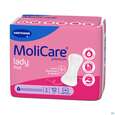 Sie sehen eine Packung Inkontinenz Molicare Premium/lady Pad Tropfen 1 P12 12st, Produktbild: 03 Inkontinenz Molicare Premium/lady Pad Tropfen 1 P12 12st, A-Nr.: 5933972 - 03