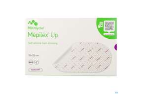 Schaumverband Mepilex/silikon Up 10x20cm 10st, A-Nr.: 5900599 - 01