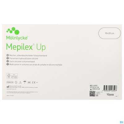 Schaumverband Mepilex/silikon Up 10x20cm 10st, A-Nr.: 5900599 - 04