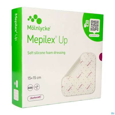 Schaumverband Mepilex/silikon Up 15x15cm 10st, A-Nr.: 5900607 - 02