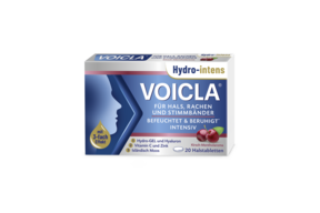 VOICLA® Hydro-intens Halstabletten Kirsch-Menthol, A-Nr.: 5940216 - 01