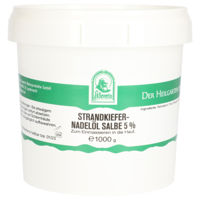 STRANDKIEFERNADELÖL SALBE 5% 1000 G, A-Nr.: 5802721 - 01