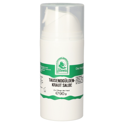 Sie sehen eine Packung TAUSENDGUELDENKRAUT SALBE 90 G, Produktbild: 01 TAUSENDGUELDENKRAUT SALBE 90 G, A-Nr.: 5718989 - 01