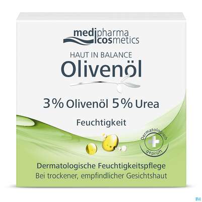 Oliven Oel Dr.theiss Haut In Balance Feuchtigkeitspflege 3% 50ml, A-Nr.: 3282714 - 02