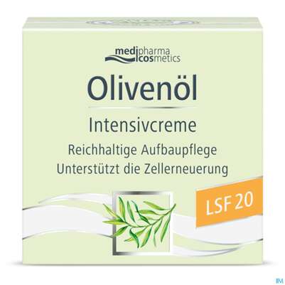 Oliven Oel Intensivcreme Lsf20 50ml, A-Nr.: 5074339 - 02